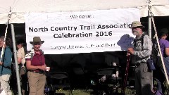 NCT; North Dakota; Celebration; Our Hike; Ruth, Dan Dorrough- gauntlet sign